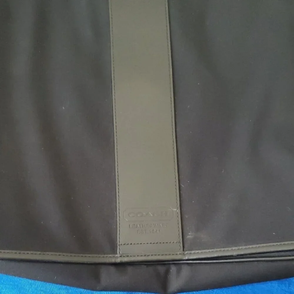 VTG Coach Transatlantic Canvas Messenger Bag